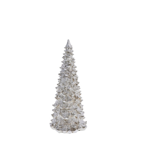 Semise sapin H30 cm. argent