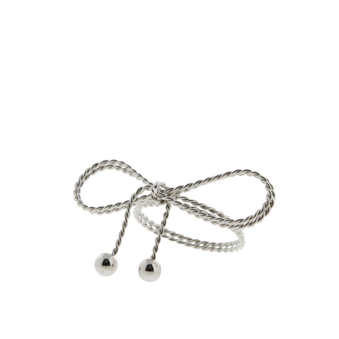 Sigrid rond de serviette argent H5 cm