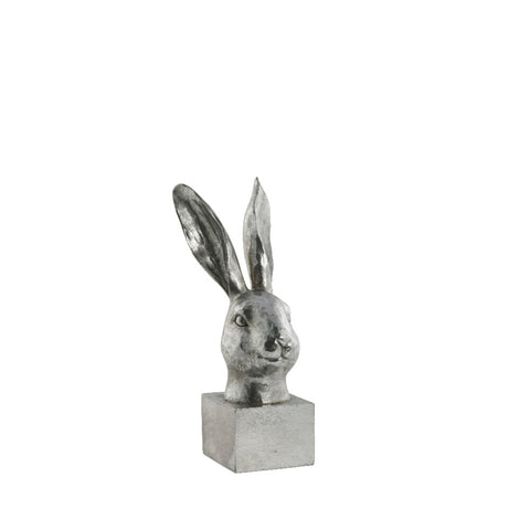 Semina Figurine de lapin de Pâques 26,2cm. argent