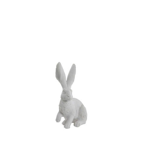 Sevonia Figurine de lapin de Pâques 21cm. blanc