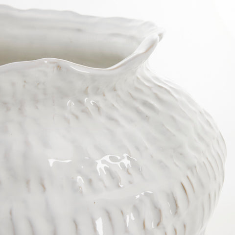 Marlia vase blanc H31 cm