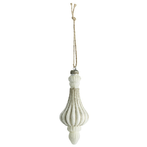 Norille décoration H16 cm. blanc cassé