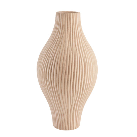 Esmia vase H50 cm. poudre