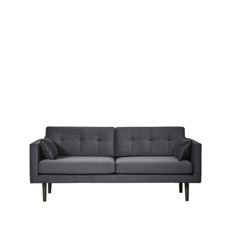 Ella sofa 180x88 cm. gris foncé