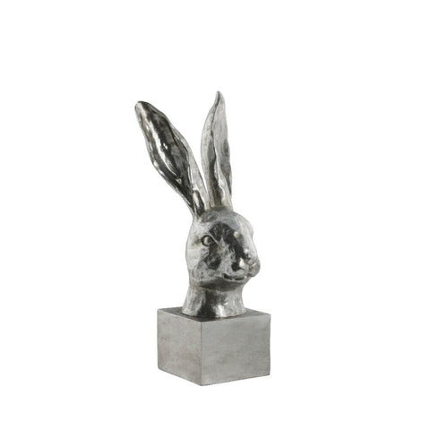 Semina Figurine de lapin de Pâques 32,5cm. argent