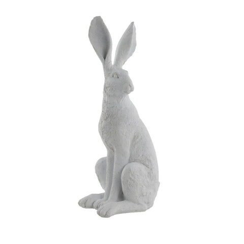 Sevonia Figurine de lapin de Pâques 39,5cm. blanc