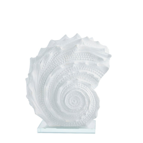 Shella décoration H27,5 cm. blanc