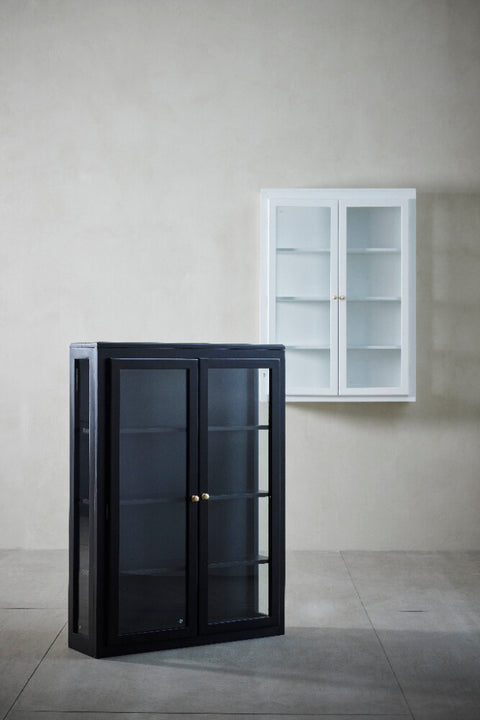 Ellenia armoire murale H110xW20xL80 cm. noir