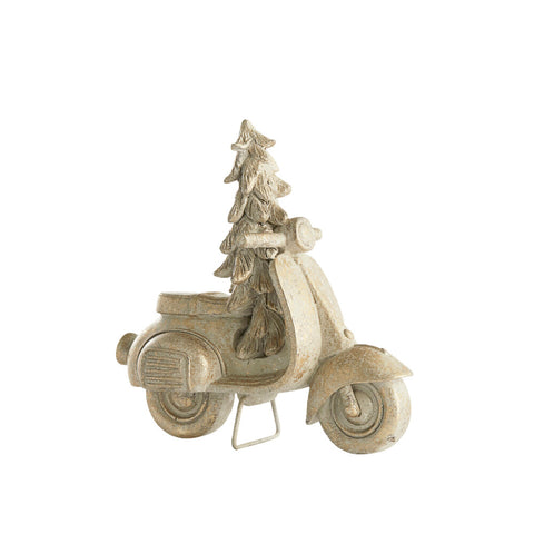 Serafina scooter H15 cm. or clair antique