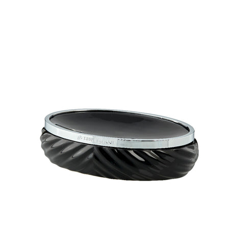 Milda porte-savon 14,5x10,5 cm. noir