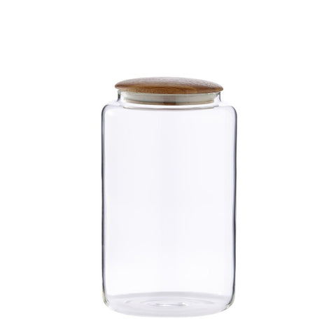 Cristella pot H19 cm. transparent