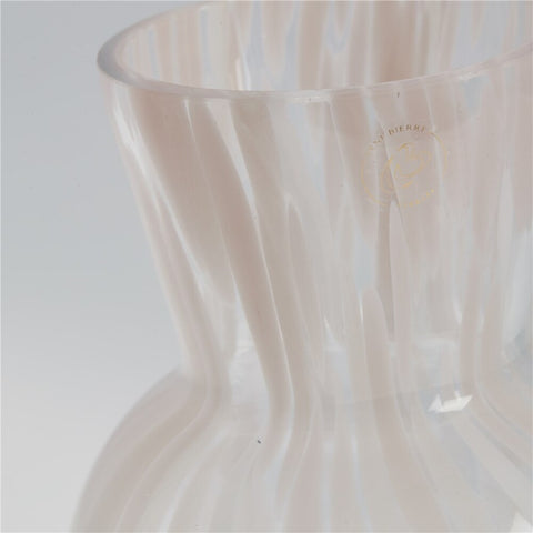 Dorelle vase H9,5 cm. vieux rose