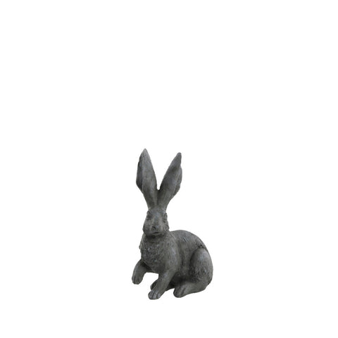 Sevonia Figurine de lapin de Pâques 21cm. gris