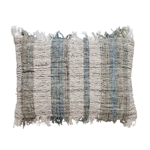 Viselle coussin 60x40 cm. blau-grüne