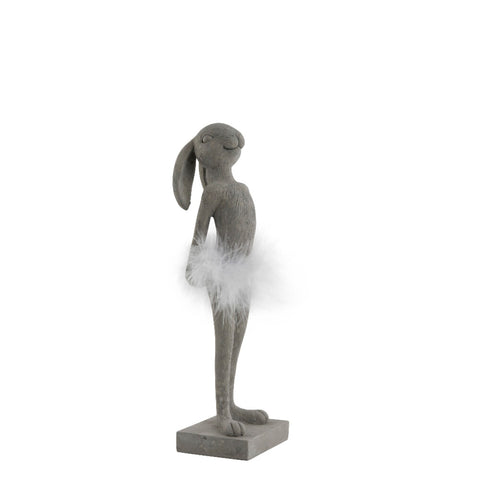 Semilla Figurine de lapin de Pâques 26,8cm. gris