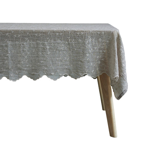 Eloise nappe x160 cm. beige foncé