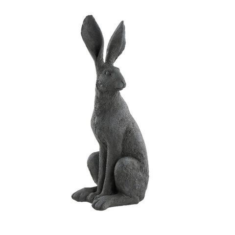 Sevonia Figurine de lapin de Pâques 39,5cm. gris