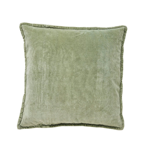 Massia coussin vert poudré 50x50