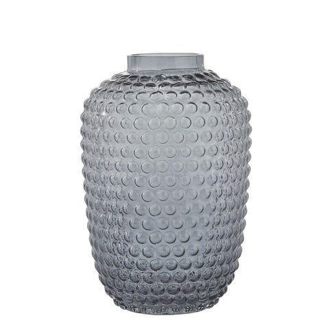 Dorinia vase H29 cm. gris foncé