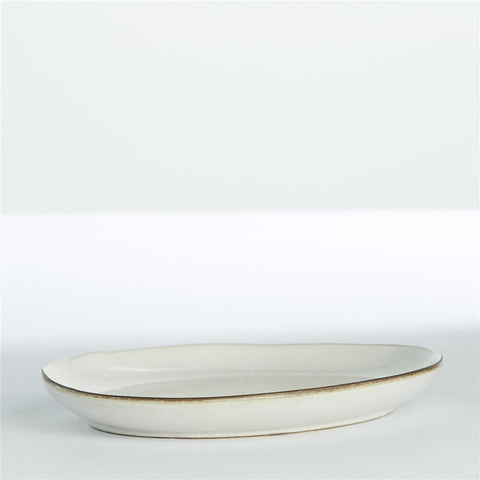 Amera assiette  29x22,5 cm. beige