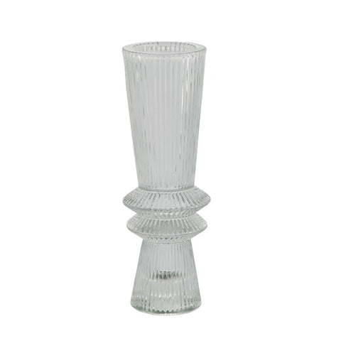 Sivia chandelier/vase H15,5 cm. vert poudré