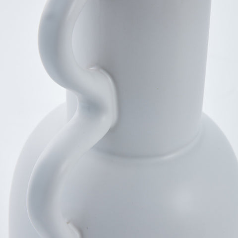 Suselle vase 25,5 cm. blanc