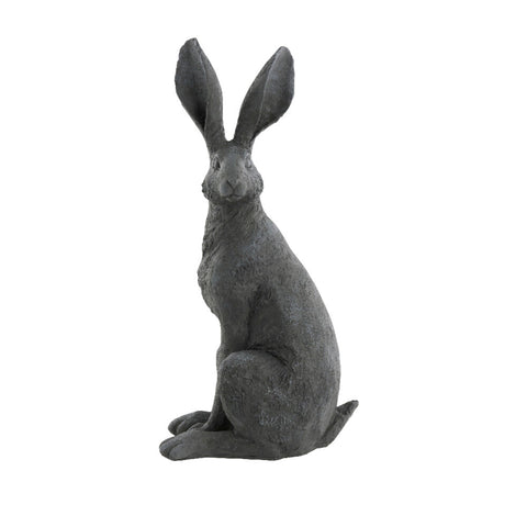 Sevonia Figurine de lapin de Pâques 39,5cm. gris
