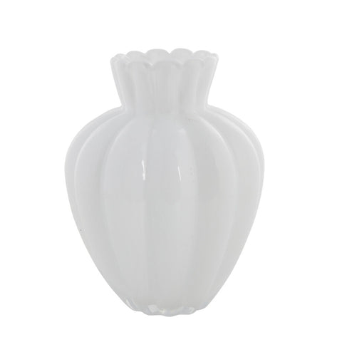 Verity vase blanc 28