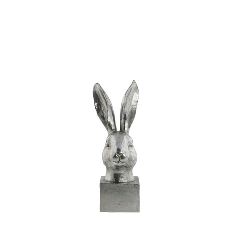 Semina Figurine de lapin de Pâques 26,2cm. argent