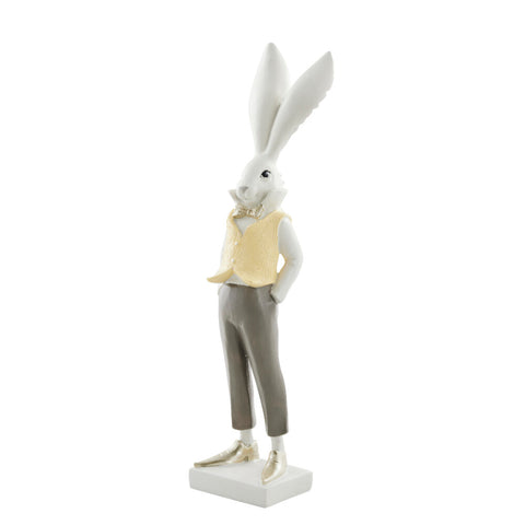 Sevia lapin décoration jaune