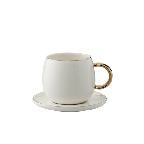 Clara tasse espresso 10x10 cm. blanc