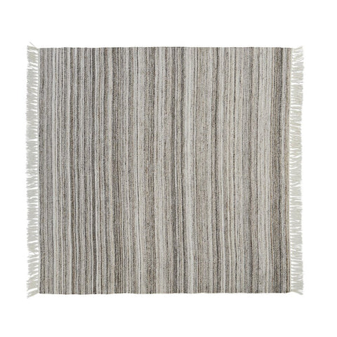 Strina tapis 150x150 cm. blanc cassé