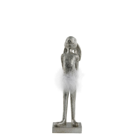 Semilla Figurine de lapin de Pâques 26,8cm. argent