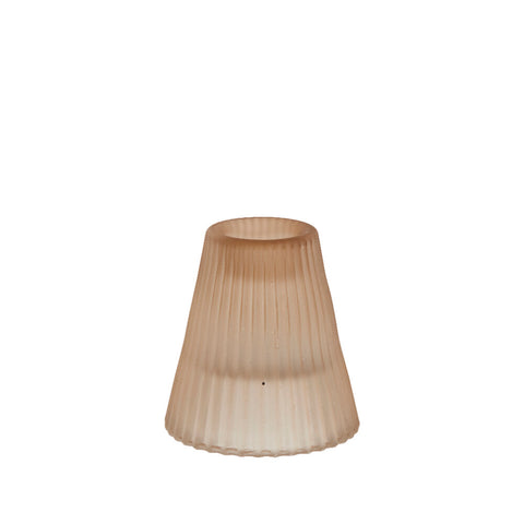 Dormia chandelier/photophore H6 cm. brun doré