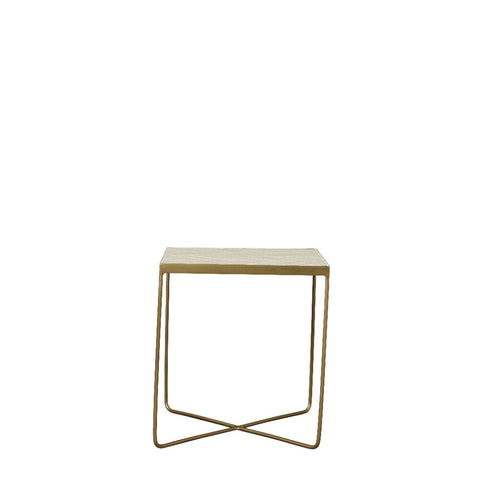 Marcera table d'appoint 49,5x45 cm. sable