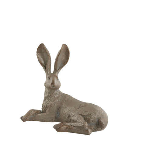 Sevonia Figurine de lapin de Pâques 29cm. champagne