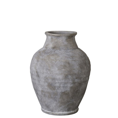 Anna vase H30,5 cm. gris antique