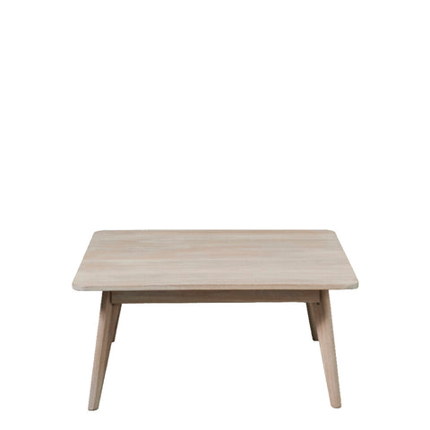 Ellie table basse H40 cm. White wash