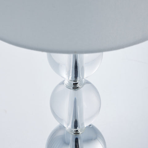 Sille lampe de table 55 cm. argent