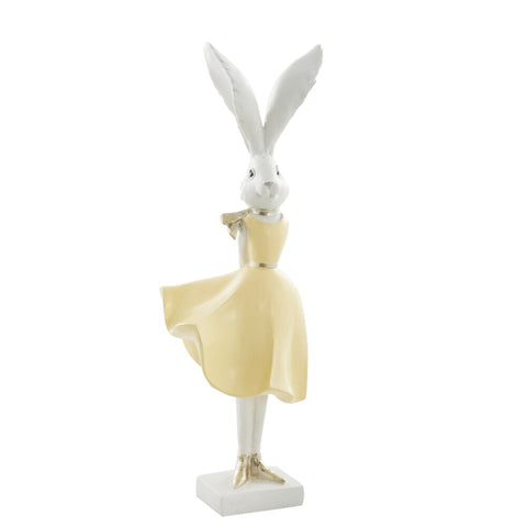 Sevia lapin décoration jaune